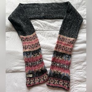 St.John’s Bay Fair Isle Pattern Knitted Scarf